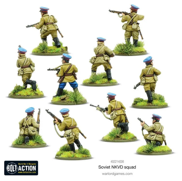 Soviet NKVD squad-Warlord Games-Radaddel