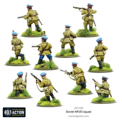 Soviet NKVD squad-Warlord Games-Radaddel