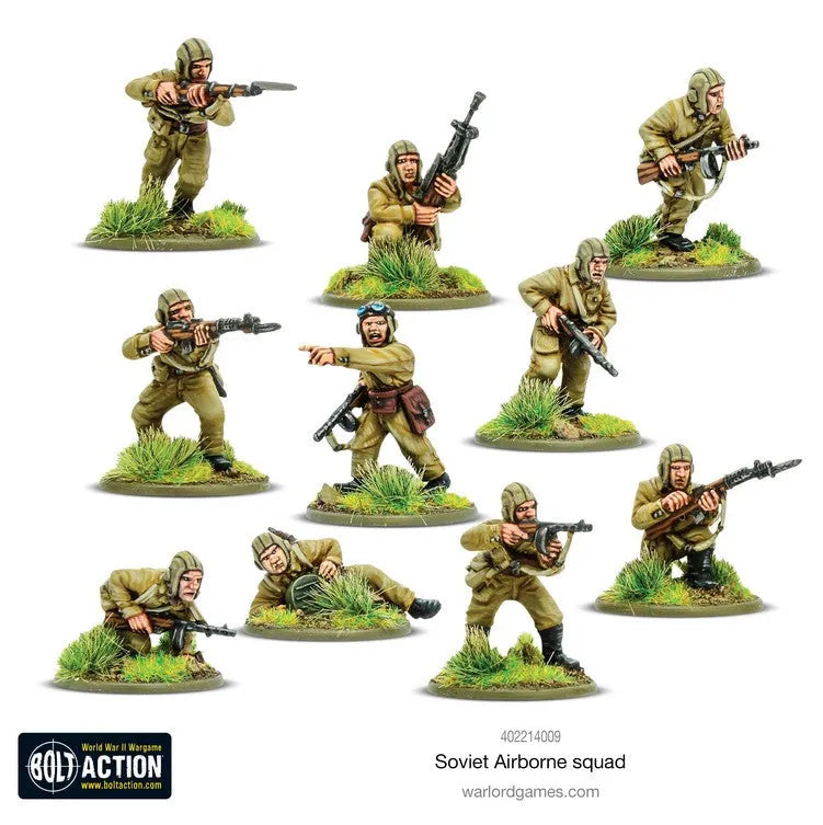 Soviet Airborne Squad-Warlord Games-Radaddel