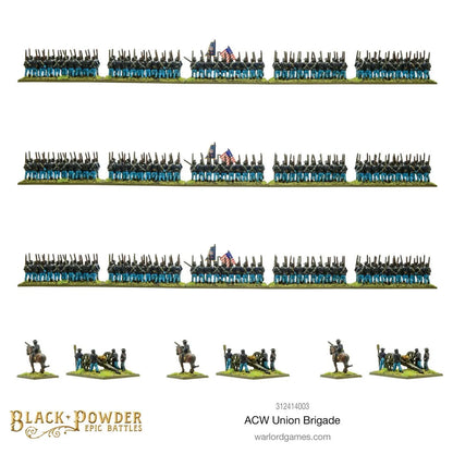 Epic Battles: ACW Union Brigade-Warlord Games-Radaddel