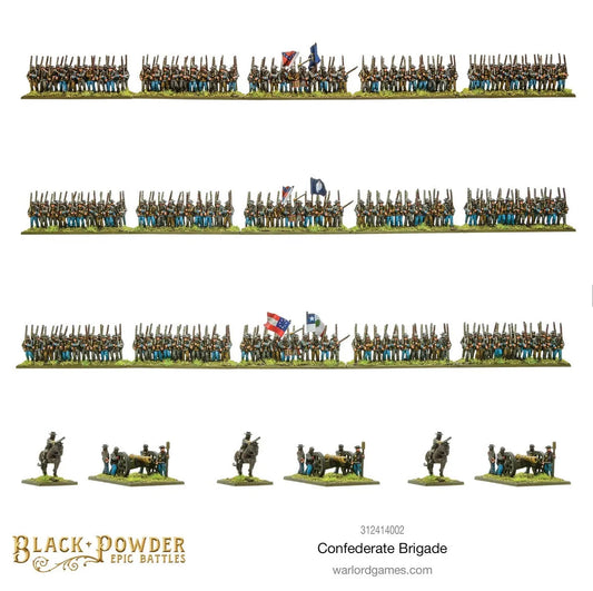 Epic Battles: ACW Confederate Brigade-Warlord Games-Radaddel