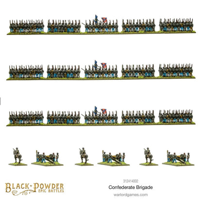 Epic Battles: ACW Confederate Brigade-Warlord Games-Radaddel
