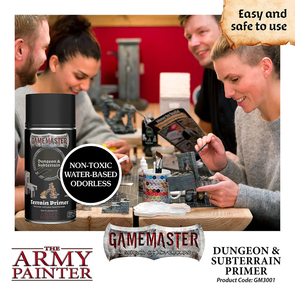 Gamemaster: Dungeon & Subterrain Terrain Primer-The Army Painter-Radaddel