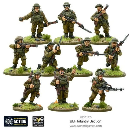 BEF Infantry Section-Warlord Games-Radaddel