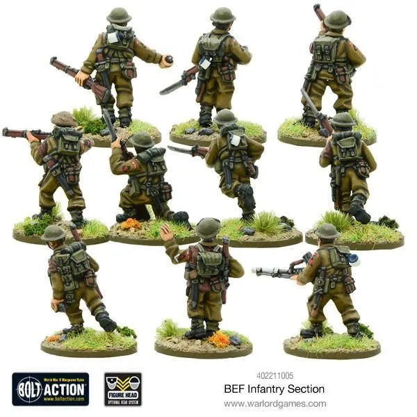 BEF Infantry Section-Warlord Games-Radaddel