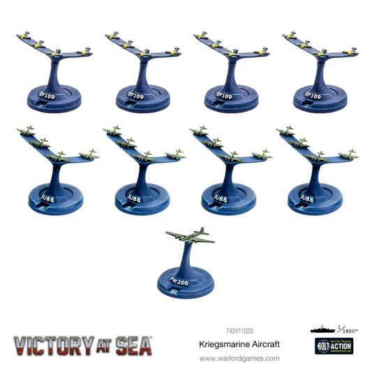 Victory at Sea Kriegsmarine Aircraft-Warlord Games-Radaddel
