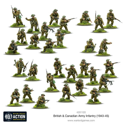 British & Canadian Army infantry (1943-45)-Warlord Games-Radaddel