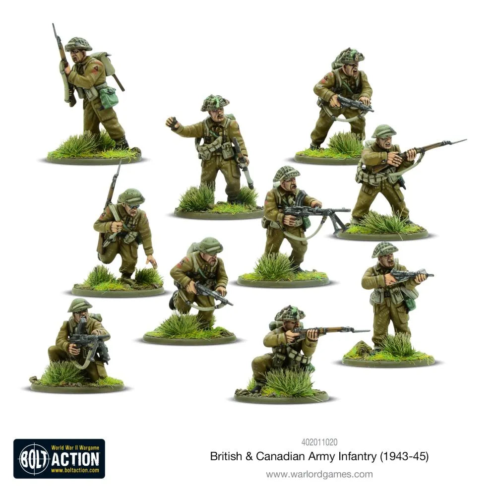 British & Canadian Army infantry (1943-45)-Warlord Games-Radaddel