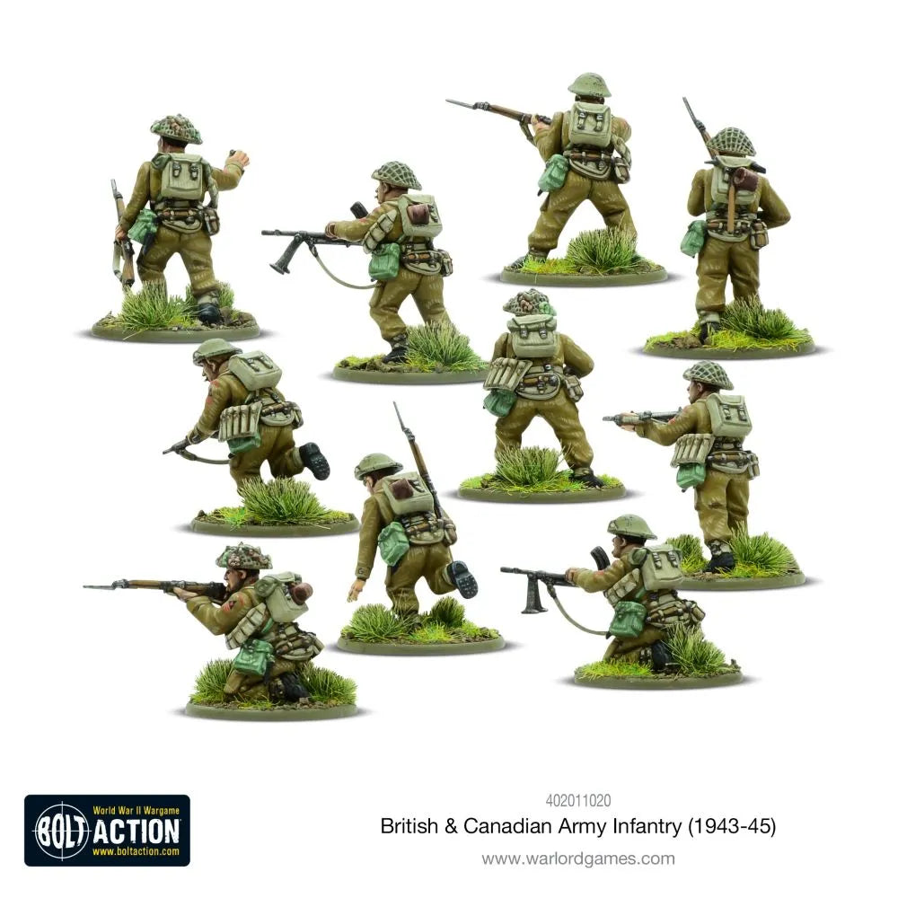 British & Canadian Army infantry (1943-45)-Warlord Games-Radaddel