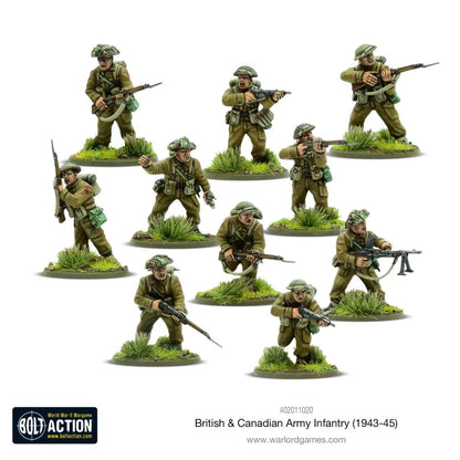 British & Canadian Army infantry (1943-45)-Warlord Games-Radaddel
