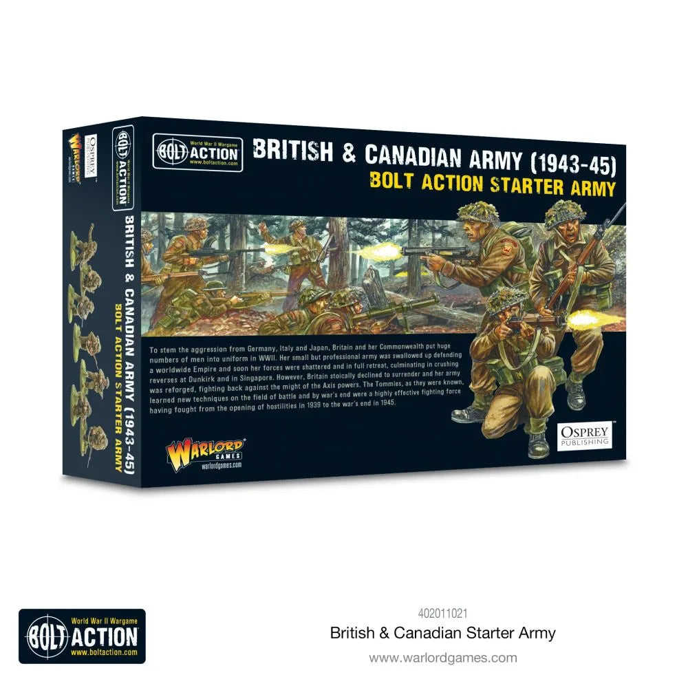 British & Canadian Army Starter Army (1943-45)-Warlord Games-Radaddel