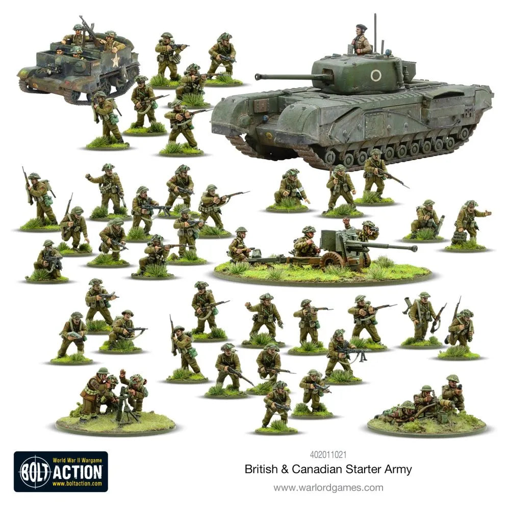 British & Canadian Army Starter Army (1943-45)-Warlord Games-Radaddel