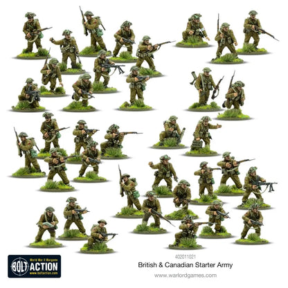British & Canadian Army Starter Army (1943-45)-Warlord Games-Radaddel