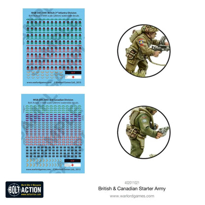 British & Canadian Army Starter Army (1943-45)-Warlord Games-Radaddel