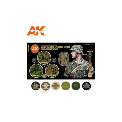 Oak Leaf, Palm Tree & Plane Tree Patterns Spring/Summer Variants-AK-Interactive-Radaddel