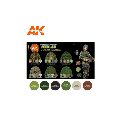 Woodland & Flecktarn Camouflage-AK-Interactive-Radaddel