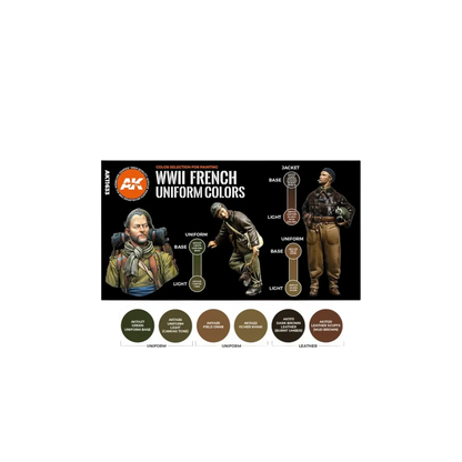 WWII French Uniform Colors-AK-Interactive-Radaddel