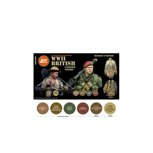 WWII British Uniform Colors-AK-Interactive-Radaddel