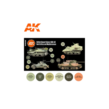 British Desert Colors North Africa and Mediterranean 1940-43-AK-Interactive-Radaddel
