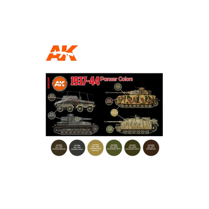 1937-44 Panzer Colors-AK-Interactive-Radaddel