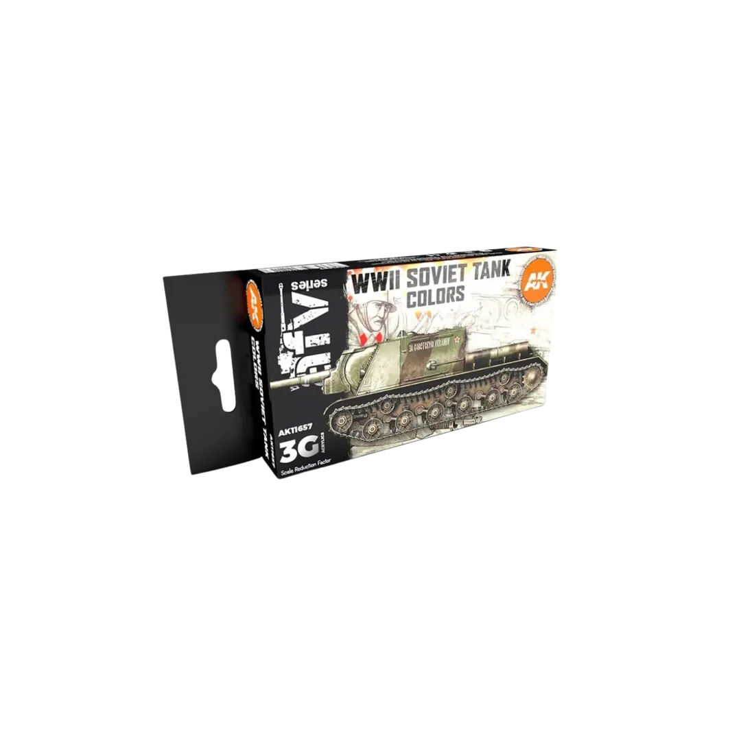 WWII Soviet Tank Colors-AK-Interactive-Radaddel