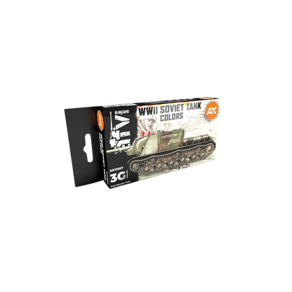 WWII Soviet Tank Colors-AK-Interactive-Radaddel