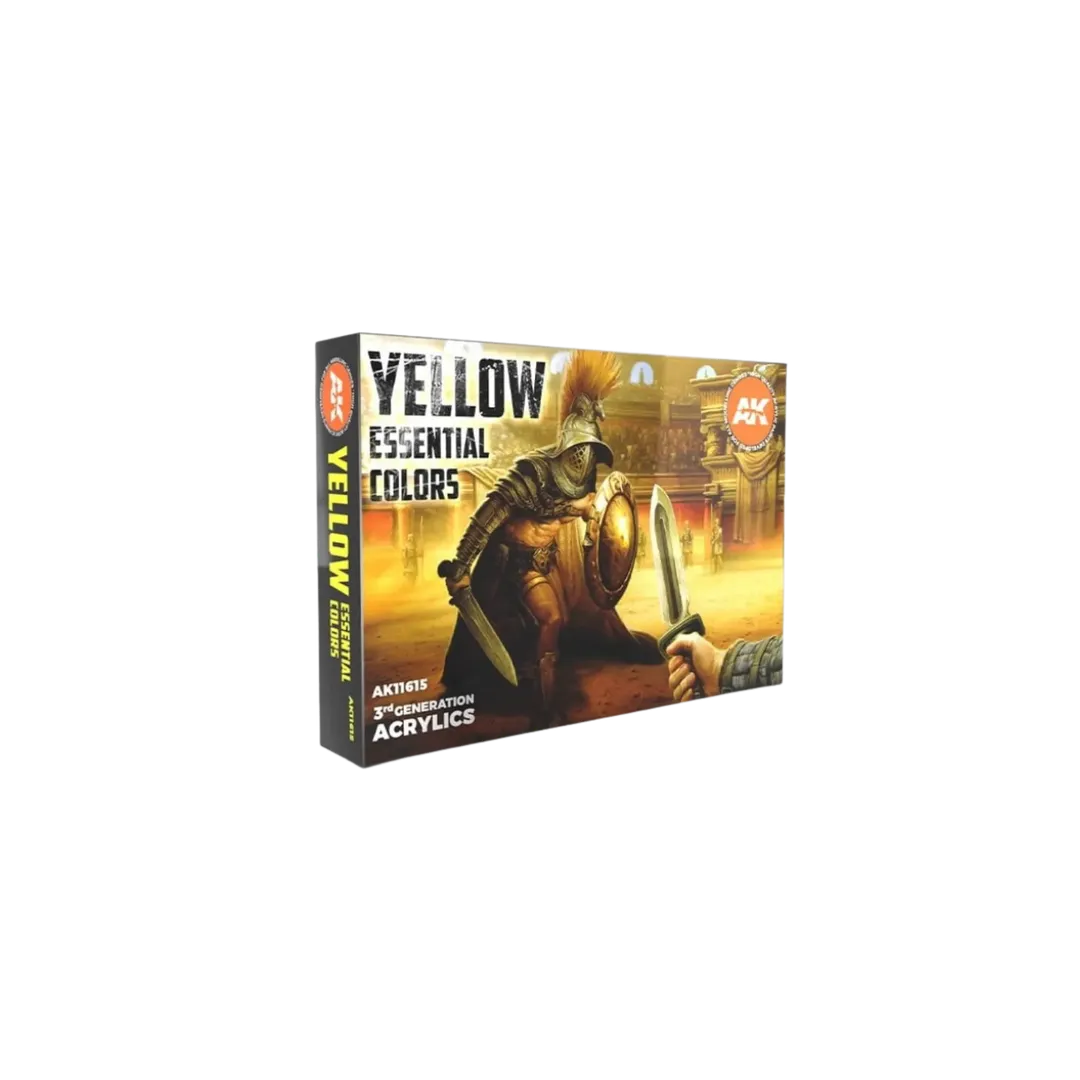 Yellow Essential Colors 3Gen Set-AK-Interactive-Radaddel