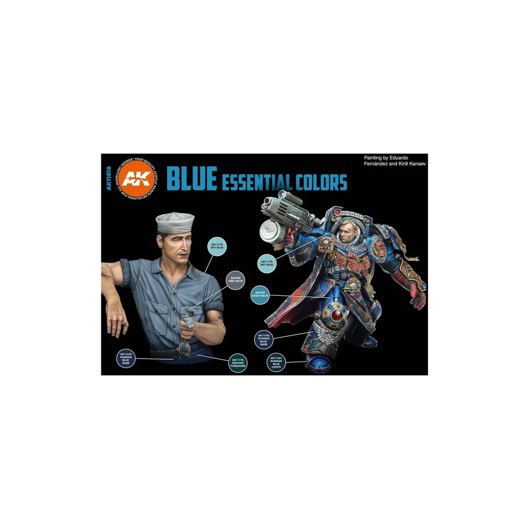 Blue Essential Colors 3Gen Set-AK-Interactive-Radaddel
