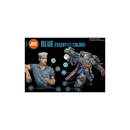 Blue Essential Colors 3Gen Set-AK-Interactive-Radaddel