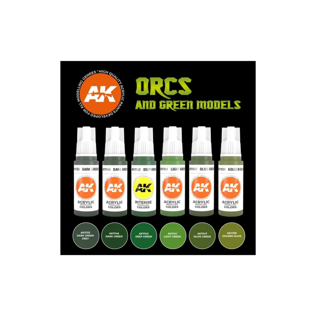 Orcs and Green Models-AK-Interactive-Radaddel