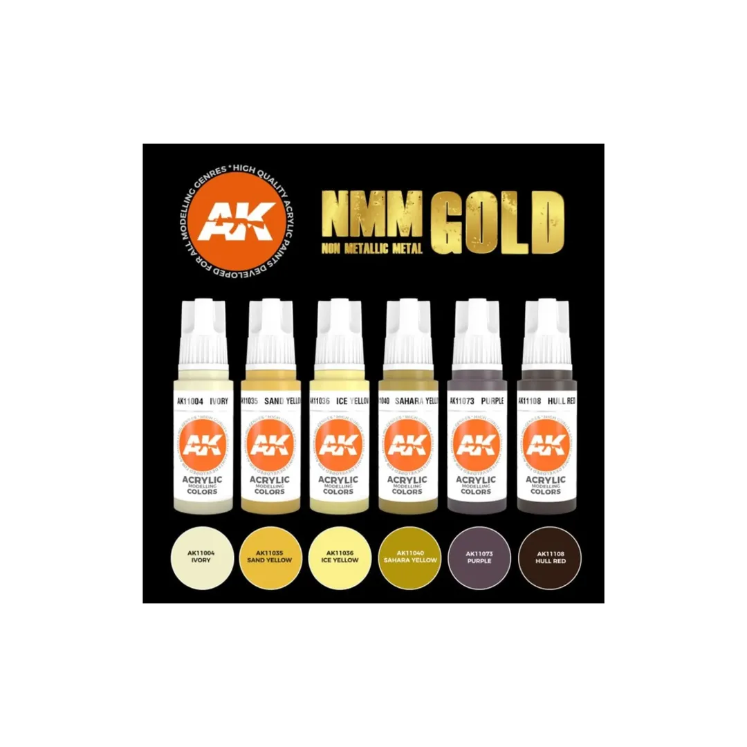 NMM Non Metallic Metal Gold-AK-Interactive-Radaddel