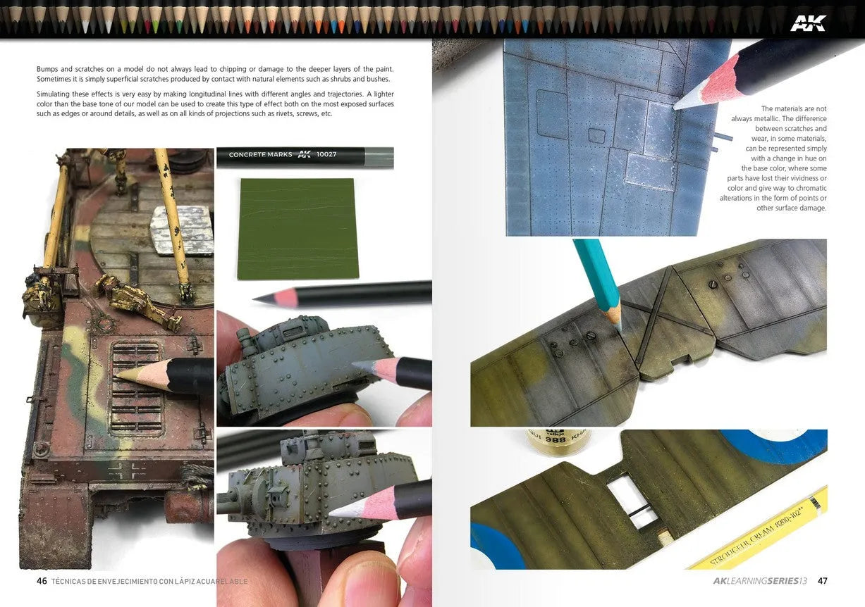 AK Learning 13: Weathering of Pencil Techniques-AK-Interactive-Radaddel