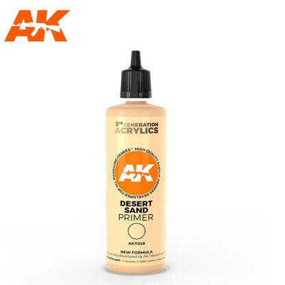 Desert Sand Surface Primer 100 ml-AK-Interactive-Radaddel