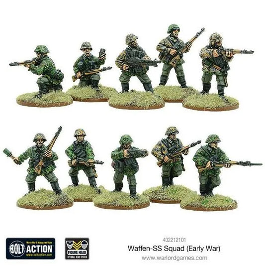 Waffen SS Section - Early War (1939-1942)-Warlord Games-Radaddel