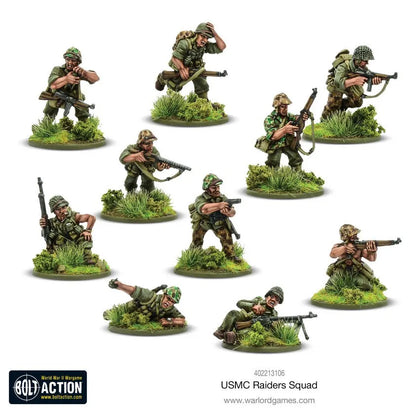 USMC Raider Squad-Warlord Games-Radaddel