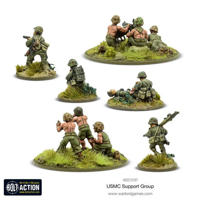 USMC Support Group-Warlord Games-Radaddel
