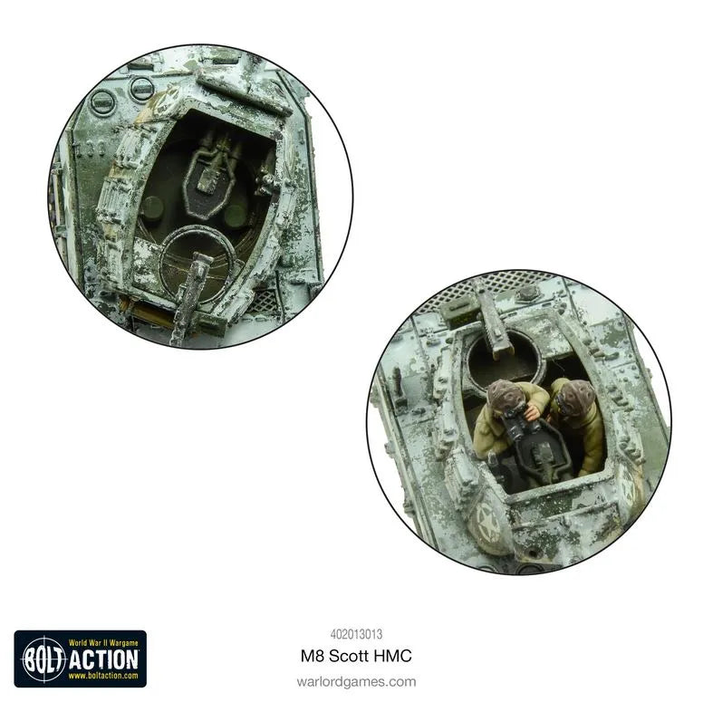 M8 Scott HMC-Warlord Games-Radaddel
