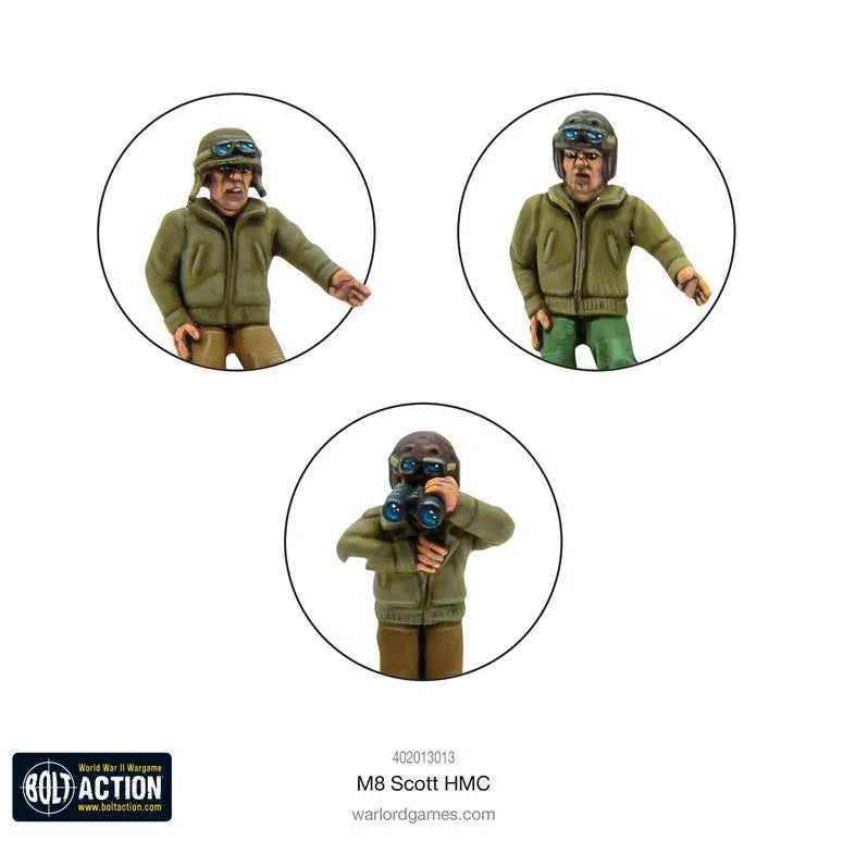 M8 Scott HMC-Warlord Games-Radaddel