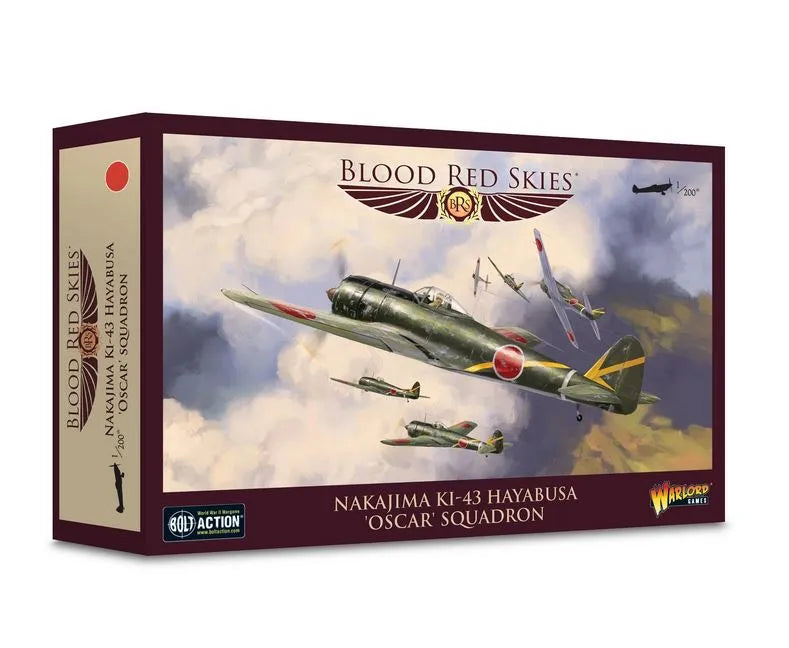 Nakajima Ki-43 II 'Oscar' Squadron-Warlord Games-Radaddel