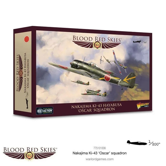 Nakajima Ki-43 II 'Oscar' Squadron-Warlord Games-Radaddel