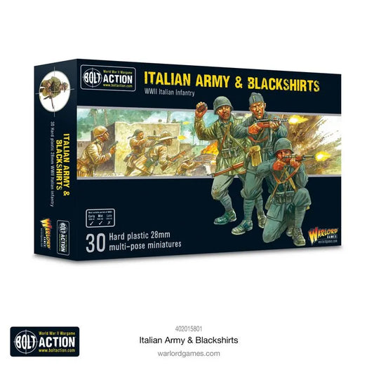 Italian Army & Blackshirts-Warlord Games-Radaddel