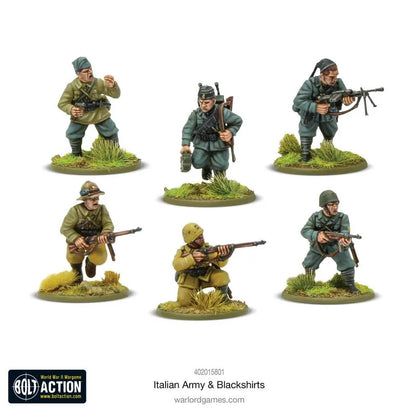Italian Army & Blackshirts-Warlord Games-Radaddel