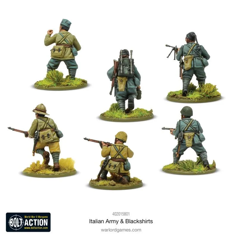 Italian Army & Blackshirts-Warlord Games-Radaddel