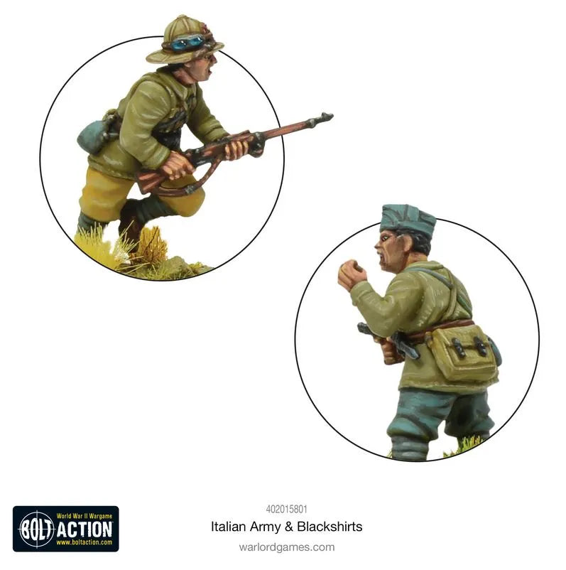 Italian Army & Blackshirts-Warlord Games-Radaddel