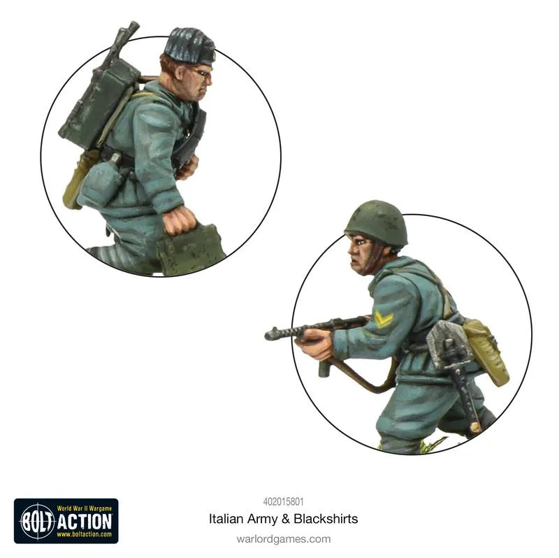 Italian Army & Blackshirts-Warlord Games-Radaddel