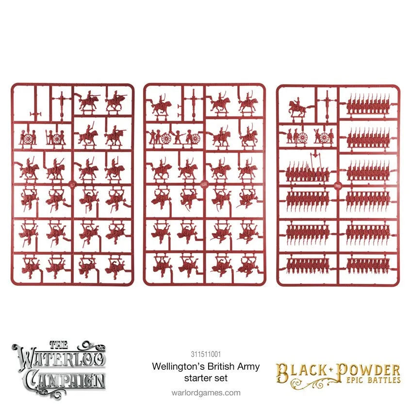 Epic Battles: Waterloo - British Starter Set-Warlord Games-Radaddel