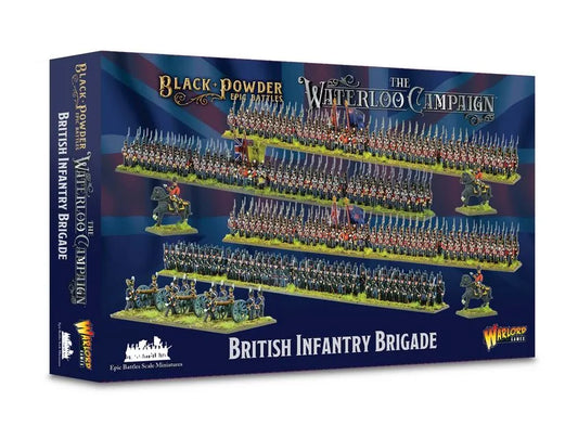 Epic Battles: Waterloo - British Infantry Brigade-Warlord Games-Radaddel