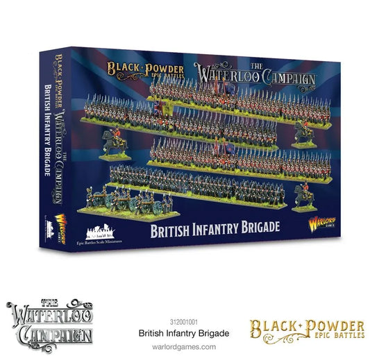 Epic Battles: Waterloo - British Infantry Brigade-Warlord Games-Radaddel