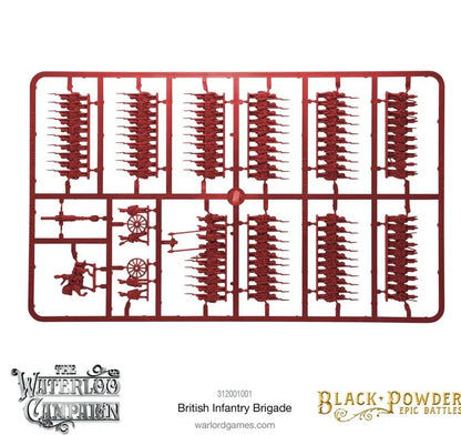 Epic Battles: Waterloo - British Infantry Brigade-Warlord Games-Radaddel
