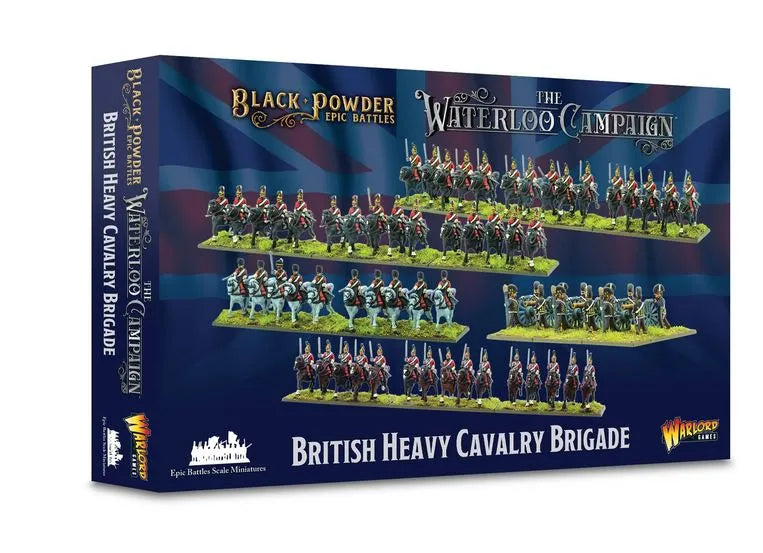 Epic Battles: Waterloo - British Heavy Cavalry Brigade-Warlord Games-Radaddel